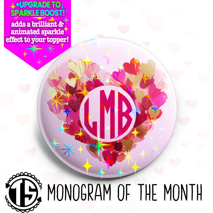 Monogram Topper of the Month