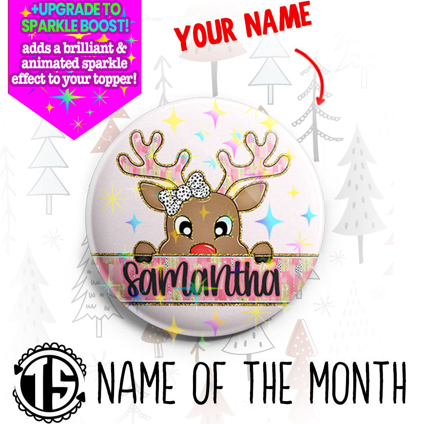 Name Topper of the Month Club - First Month FREE - Make it Sparkle! - Topperswap