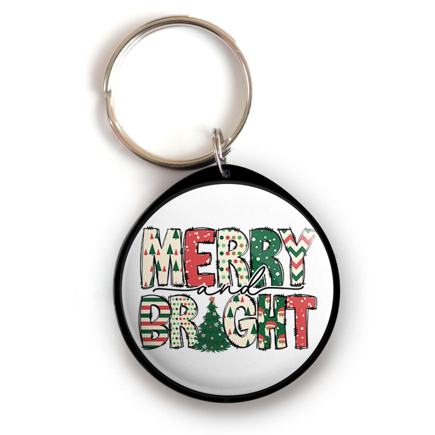 Merry & Bright Keychain -  - Topperswap