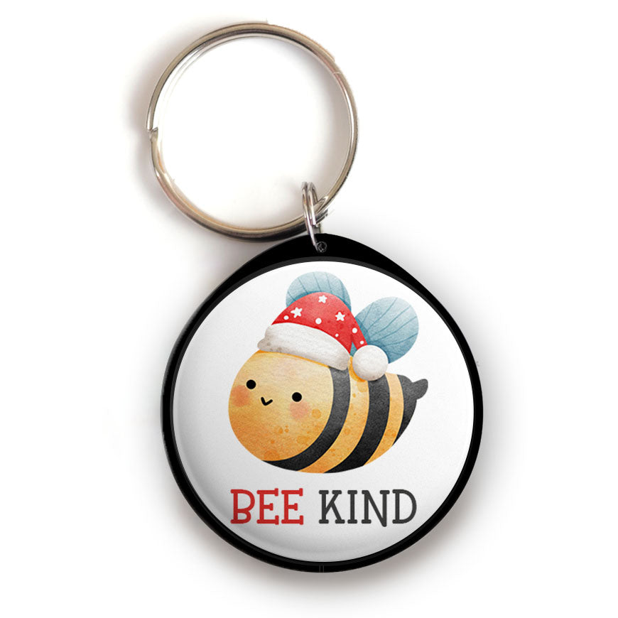 Bee Kind Santa Bee Keychain -  - Topperswap