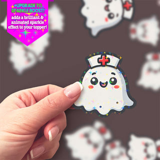 Nurse Ghost Sticker