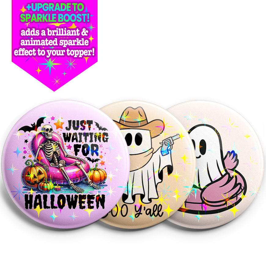 Spooky & Fun Topper 3-Pack (Save 5%) - Make Them Sparkle - Topperswap