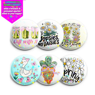 Spring Sweethearts Topper 6-Pack (Save 15%)