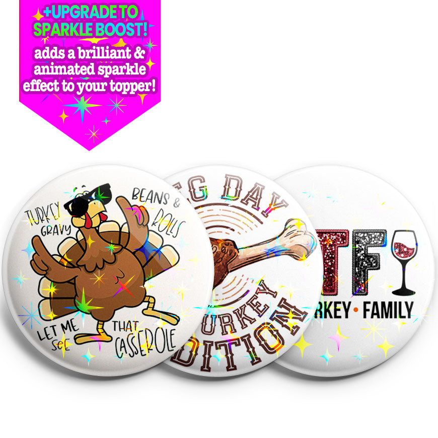 Feast Mode Topper 3-Pack (Save 5%) - Make Them Sparkle - Topperswap