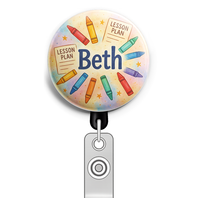 Custom Design – A personalized design prominently featuring the name "Beth"… - Topper