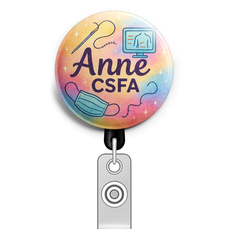 Custom Design – A personalized design prominently featuring the name "Anne C… - Topper