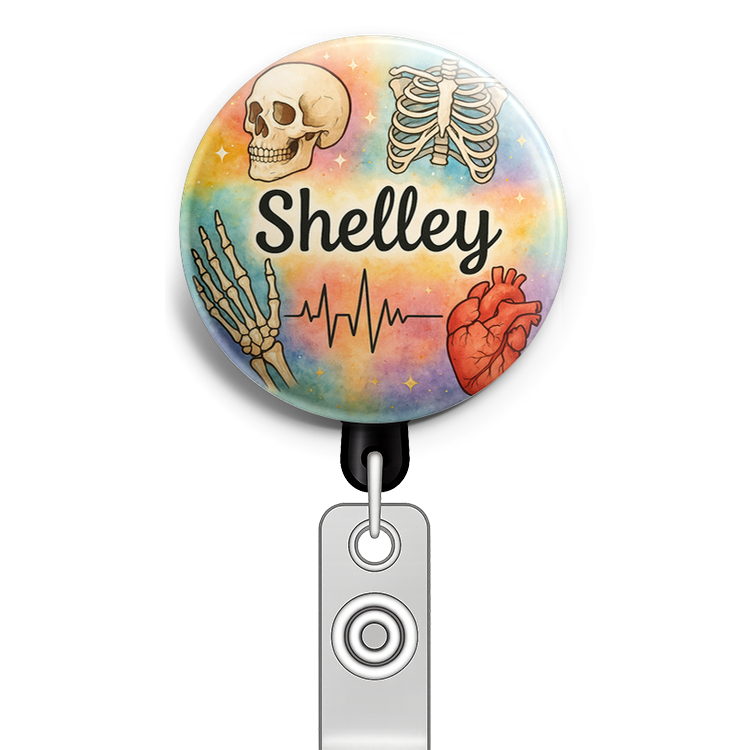 Custom Design – A personalized design prominently featuring the name "Shelle… - Topper