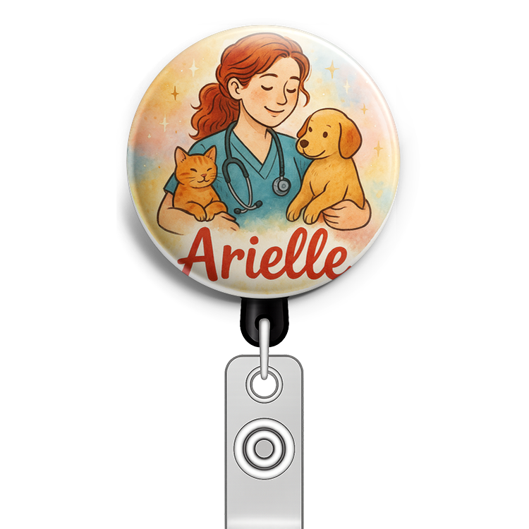 Custom Design – Veterinarian technician who loves animals Include the exact… - Topper