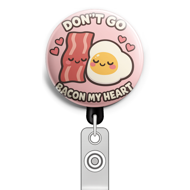 Custom Design – Create a circular badge design featuring a kawaii-style baco… - - Topperswap