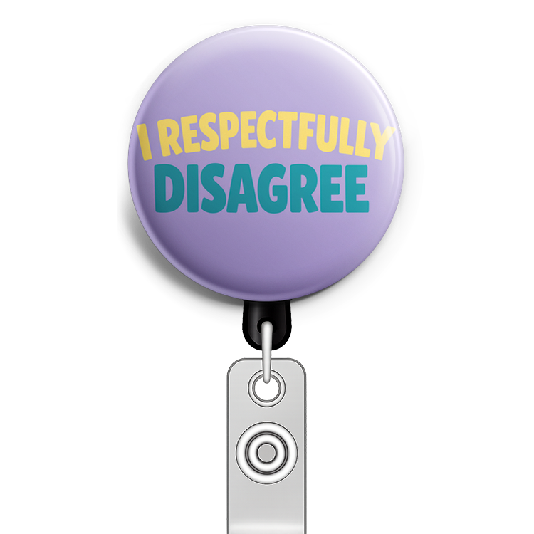 Custom Design – Create a circular badge design featuring the phrase 'I respe… - - Topperswap