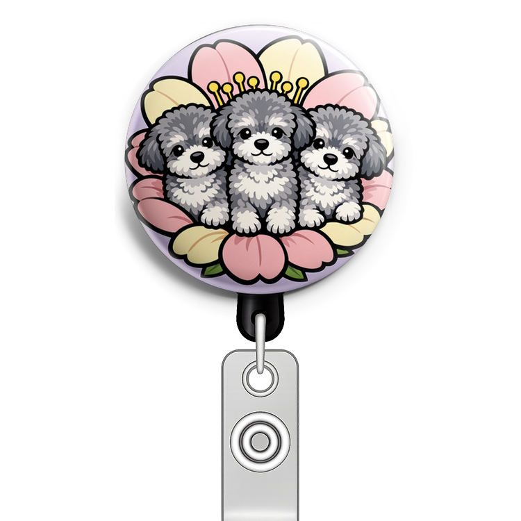 Custom Design – Create a circular design featuring three adorable miniature… - - Topperswap