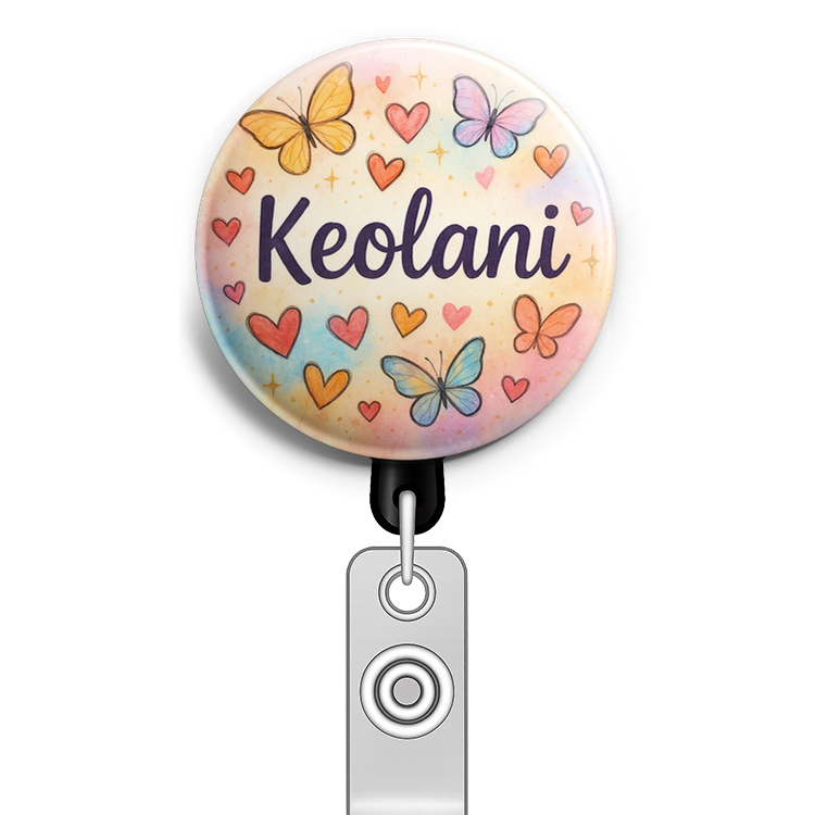Custom Design – A personalized design prominently featuring the name "Keolan… - Topper