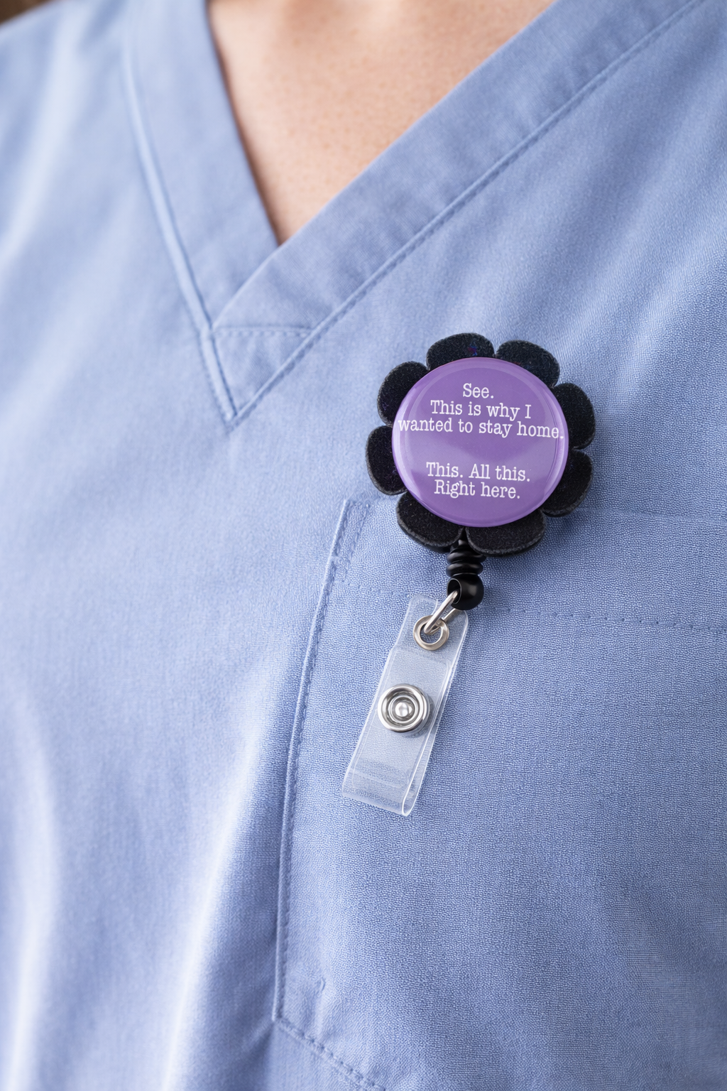 Swapfinity SnapLock Retractable ID Badge Reel Base