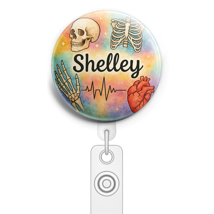 Custom Design – A personalized design prominently featuring the name "Shelle… - Topper