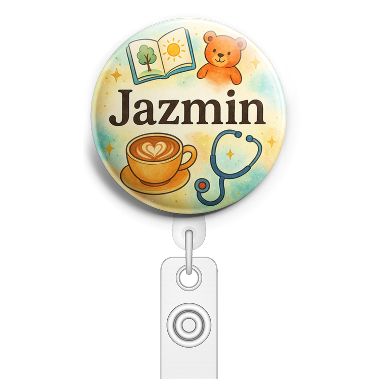 Custom Design – A personalized design prominently featuring the name "Jazmin… - Topper