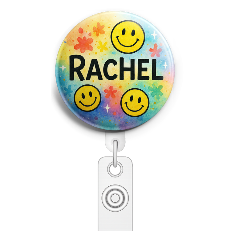 Custom Design – A personalized design prominently featuring the name "Rachel… - Topper