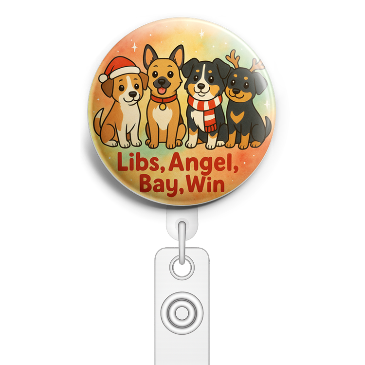 Custom Design – My dogs in Christmas spirit - Topper