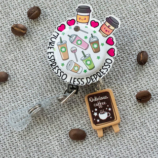 Delicious Coffee Sign Badge Reel Add-on