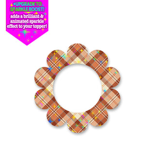 Pumpkin Spice Plaid Swapper