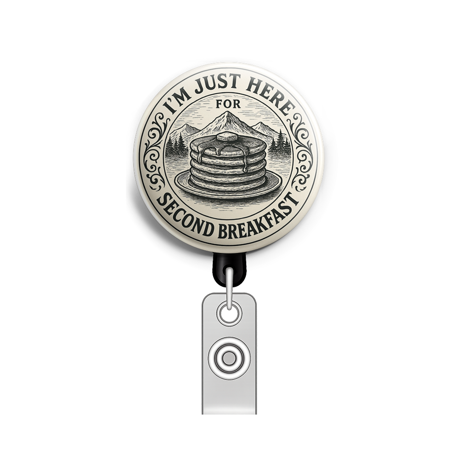 Custom Design – A stack of pancakes in front of a mountain backdrop with tex… - - Topperswap