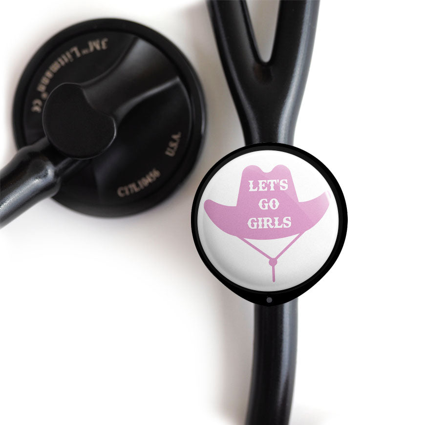 Go Girls Stethoscope ID Tag -  - Topperswap