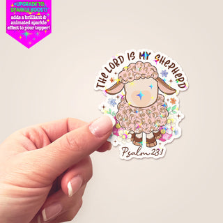 Psalm 23 Sheep Sticker