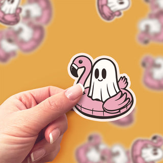 Ghost Halloween Sticker