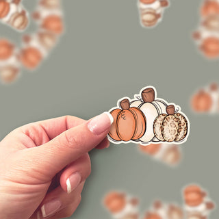 Chic Pumpkins Sticker
