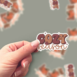 Cozy Season Vibes Sticker
