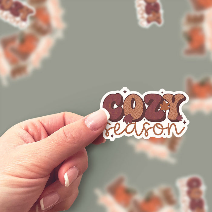 Cozy Season Vibes Sticker