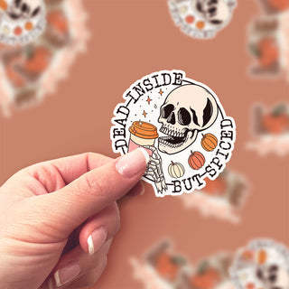 Dead Inside Spice Sticker
