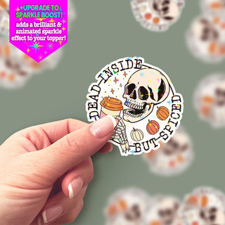 Dead Inside Spice Sticker