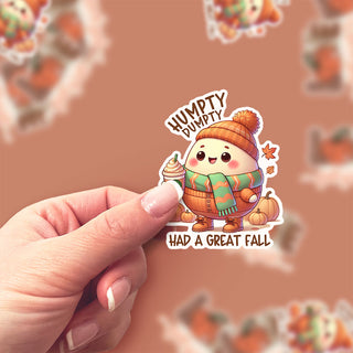 Humpty's Great Fall Sticker