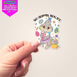 So Hoppin' Boujee Bunny Sticker