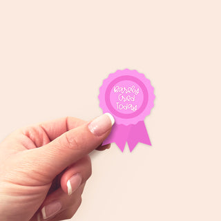 Barely Cried Today Sticker