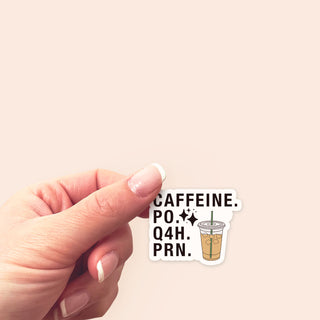 Caffeine PO Q4H PRN Sticker