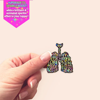 Lungs Anatomy Sticker