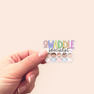 Swaddle Specialist Sticker