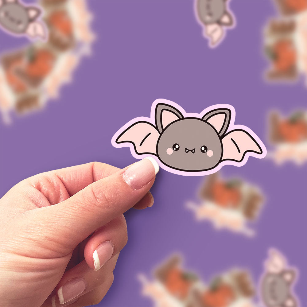 Sweet Lil Bat Sticker - Classic Shine - Topperswap