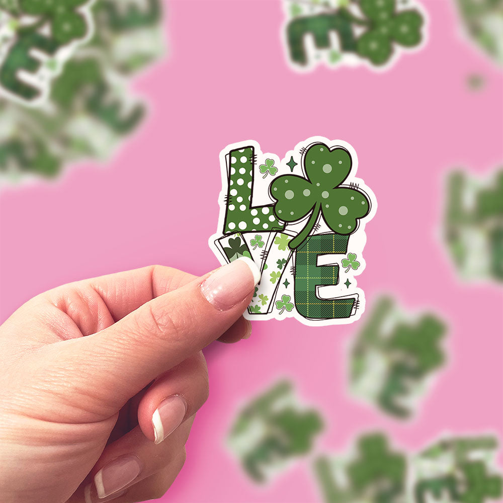 Lucky Love Sticker - Classic Shine - Topperswap