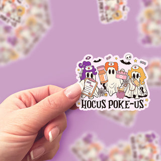 Hocus Poke-Us Sticker