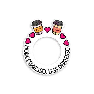 More Espresso Less Depresso Swapfinity Swapper Frame