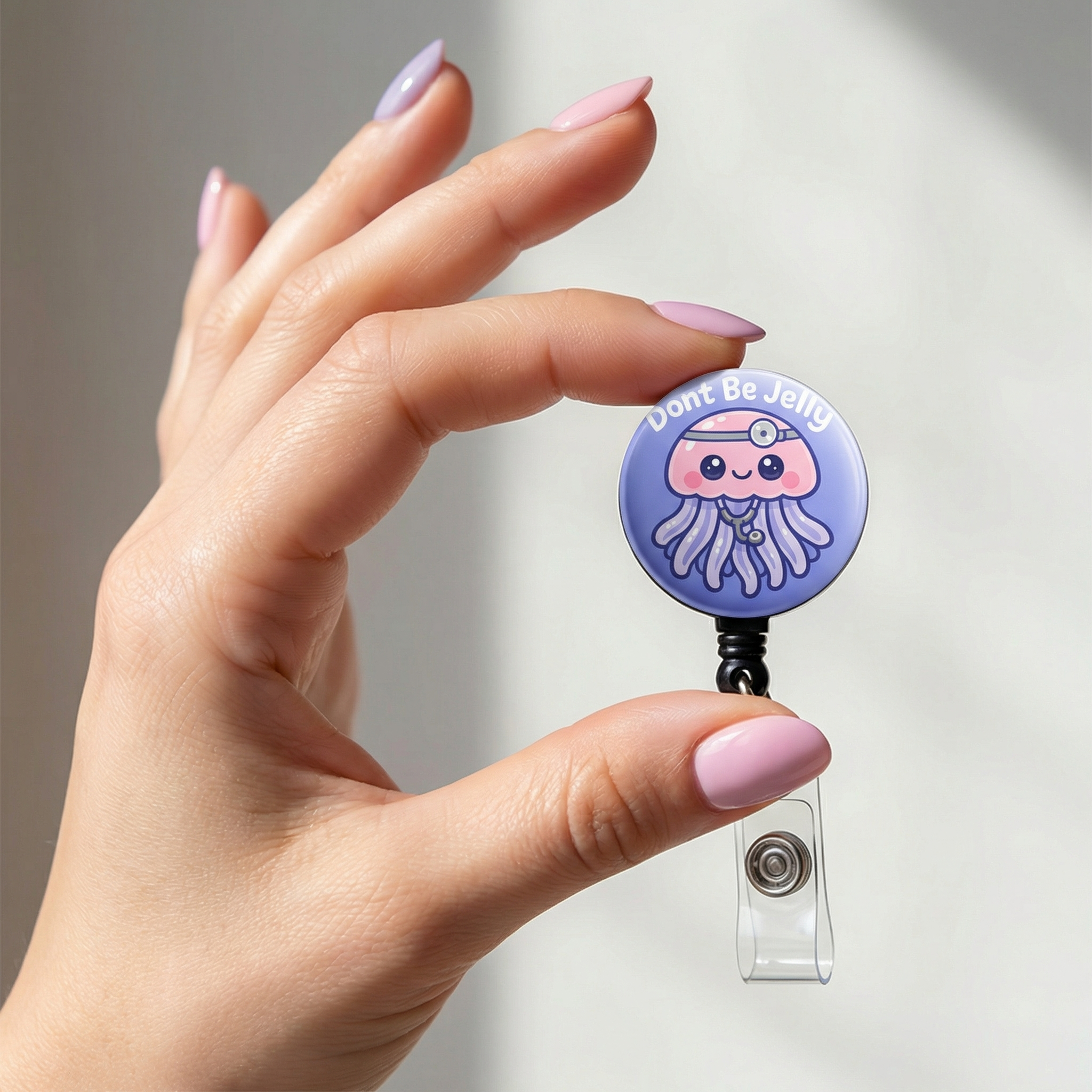 Dont Be Jelly of My Badge Swapfinity Retractable ID Badge Reel - - Topperswap