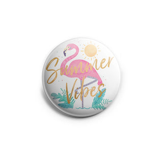 Summer Vibes Flamingo Topper