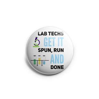 Lab Techs Get It Spun, Run, and Done Topper