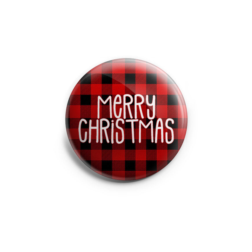 Plaid Merry Christmas Topper - Vault - Classic Shine - Topperswap