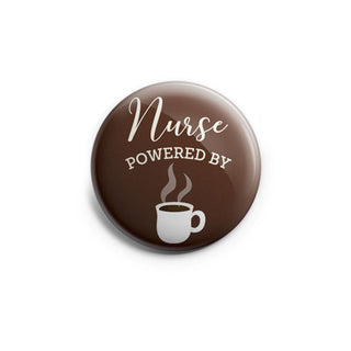 Nurse Powered by Coffee Topper
