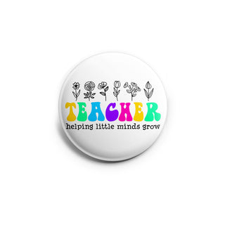 Helping Little Minds Grow Teacher Topper