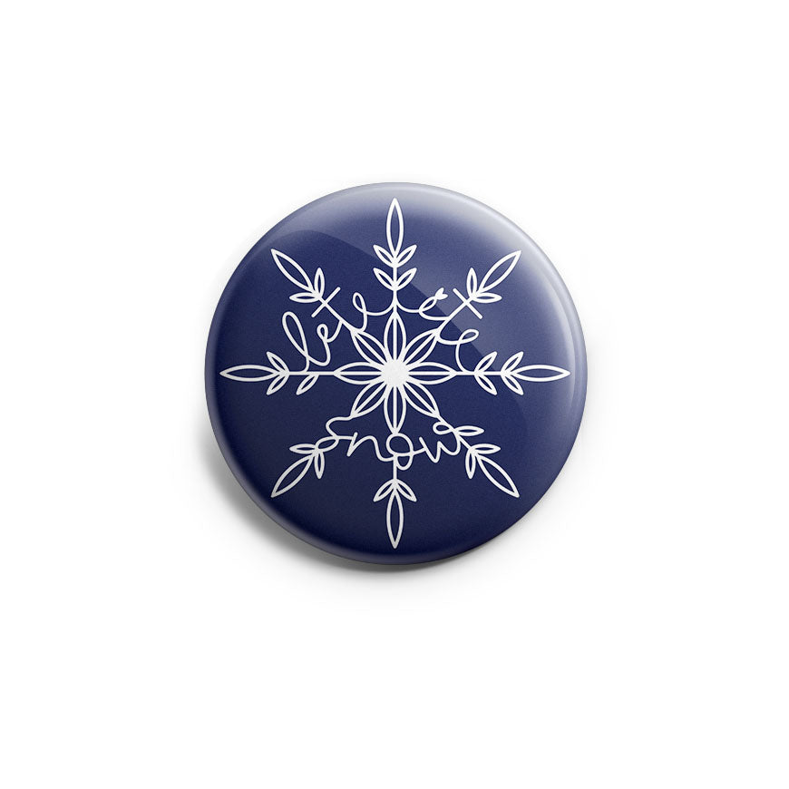 Let it Snow - Snowflake Topper - Classic Shine - Topperswap