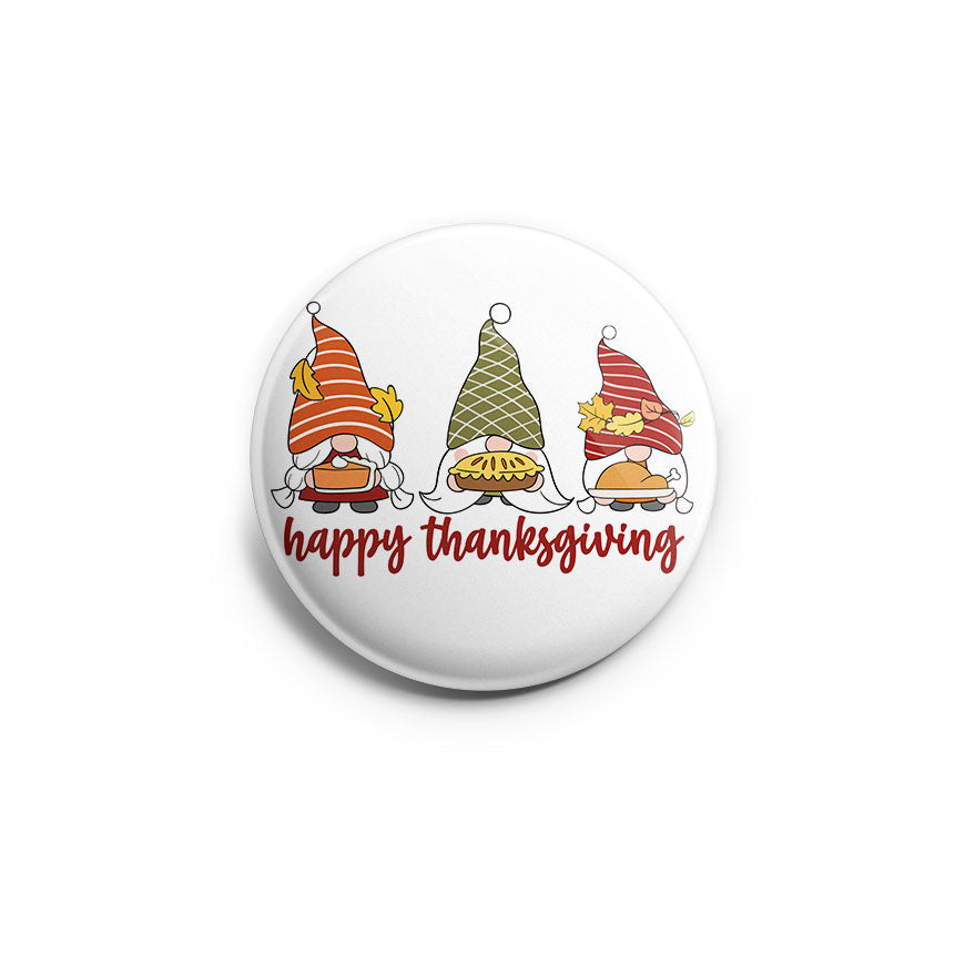 Thanksgiving Dessert Gnomes Topper - Classic Shine - Topperswap